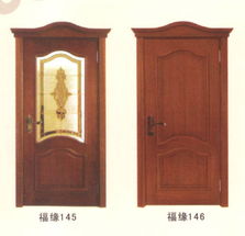 外鑲線系列福緣145/146 陜西西安實(shí)木門套裝門的匠心之選